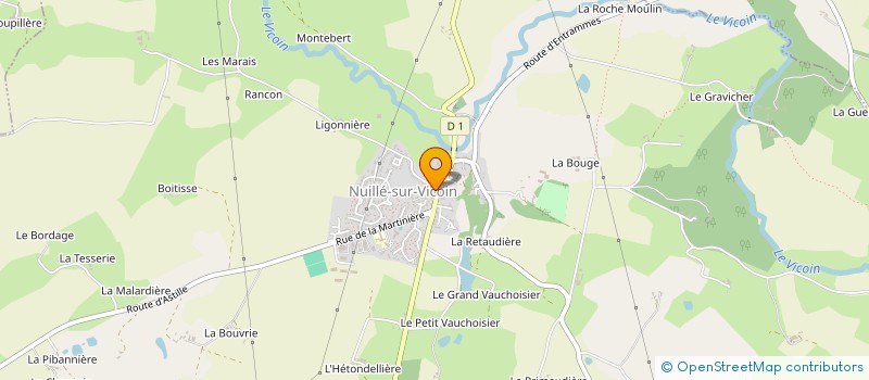 localisation de l'entreprise TECHNICS SERVICES à NUILLE-SUR-VICOIN