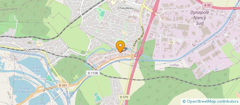 localisation de l'entreprise TECHNICUISINE à MESSEIN