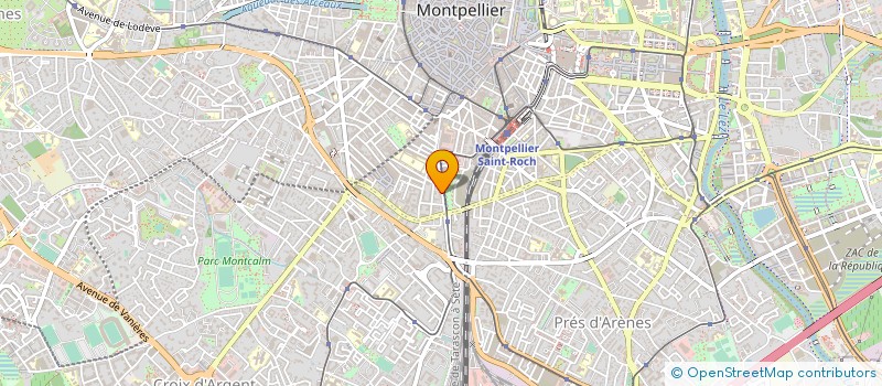 localisation de l'entreprise TECHNIDEM LE DEMENAGEUR à MONTPELLIER
