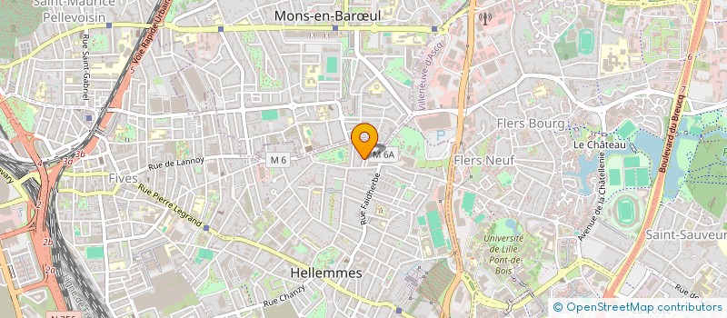 localisation de l'entreprise TECHNIDEV ACADEMY à LILLE