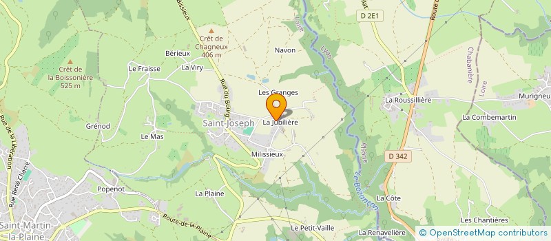 localisation de l'entreprise TECHNIDIET à SAINT-JOSEPH