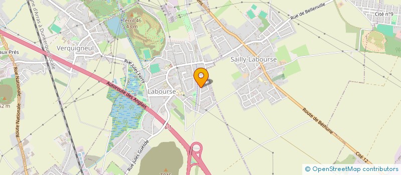 localisation de l'entreprise TECHNIDOME  LOCON