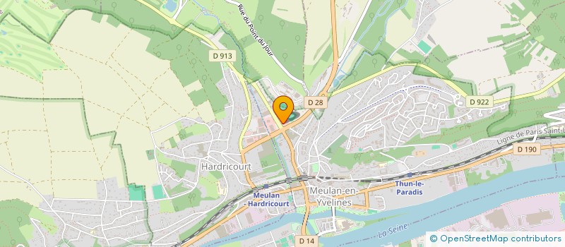 localisation de l'entreprise TECHNIDOMUS à MEULAN-EN-YVELINES