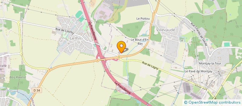 localisation de l'entreprise TECHNIFAB GROUP à VILLEVAUDE