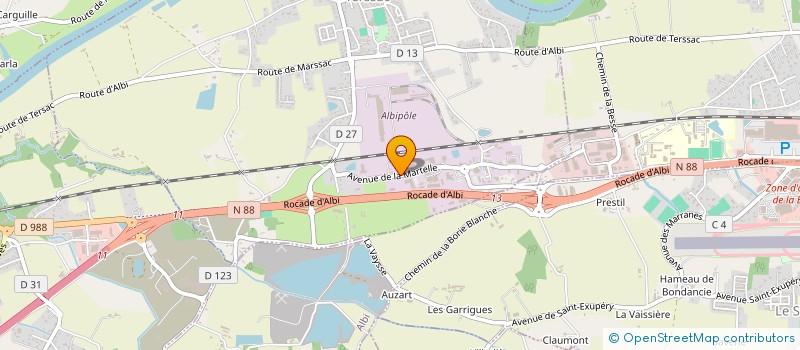 localisation de l'entreprise TECHNIFAP à TERSSAC