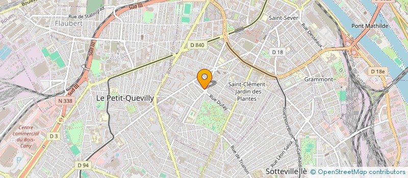localisation de l'entreprise TECHNIFARM à ROUEN