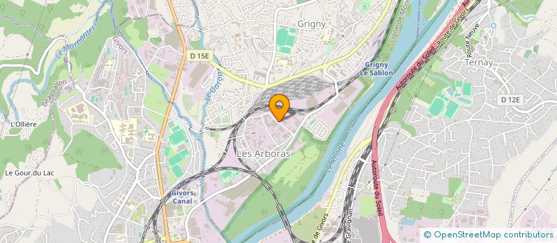 localisation de l'entreprise TECHNIFIBRE à GRIGNY