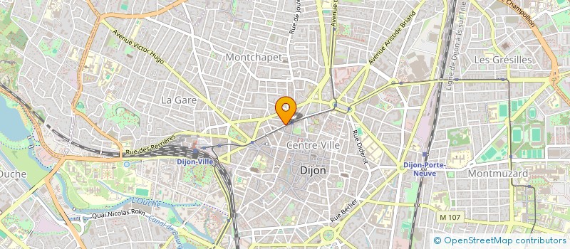 localisation de l'entreprise TECHNIFLORE à DIJON