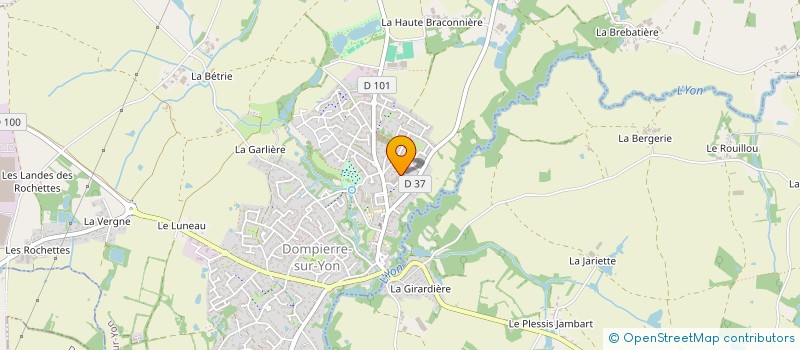 localisation de l'entreprise TECHNIFOAM85  DOMPIERRE-SUR-YON