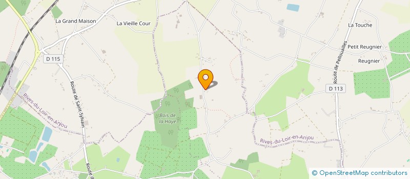 localisation de l'entreprise TECHNIFORA  VERRIERES-EN-ANJOU