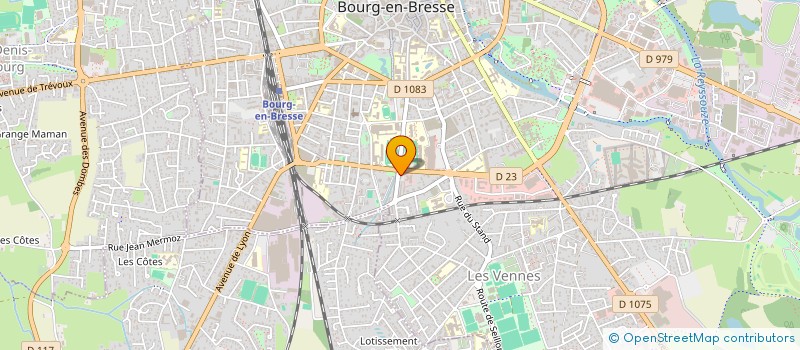 localisation de l'entreprise TECHNIFORM  BOURG-EN-BRESSE