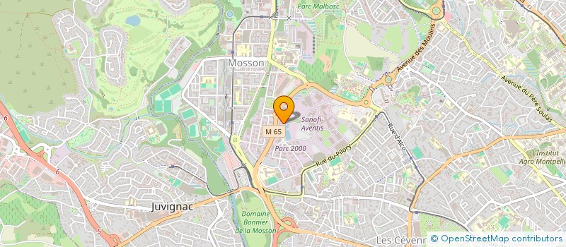 localisation de l'entreprise TECHNIFRANCE ENERGIES à MONTPELLIER