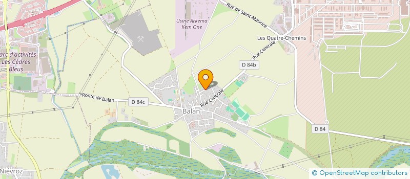 localisation de l'entreprise TECHNIFRET à BRESSOLLES