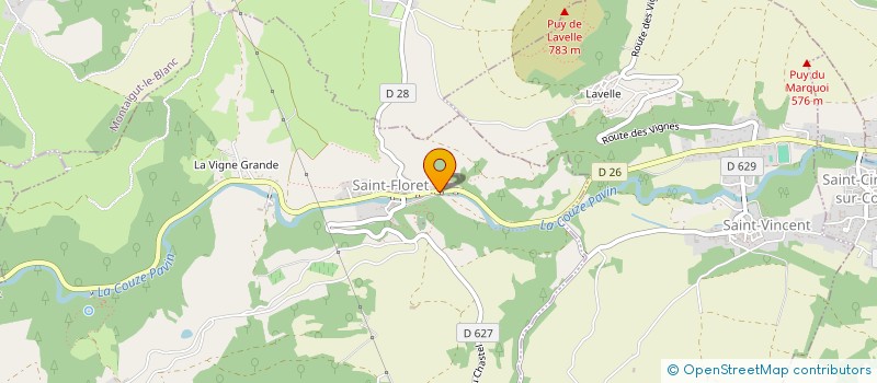 localisation de l'entreprise TECHNIGLASS  CLERMONT-FERRAND