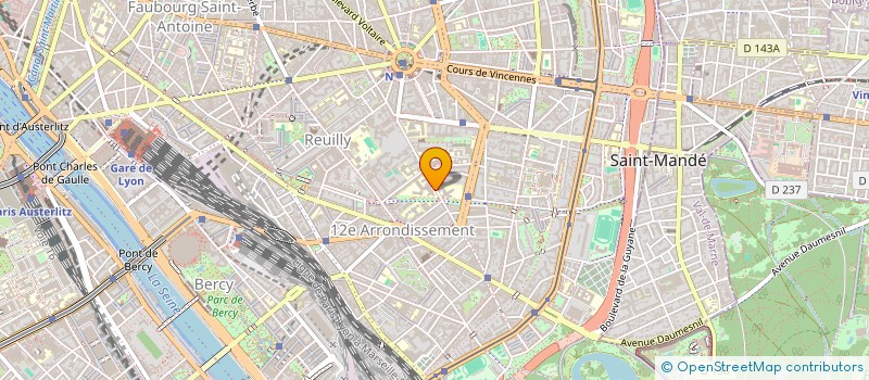 localisation de l'entreprise TECHNIGRAPHE 2000 ATELIER DESSIN REPROGR  PARIS