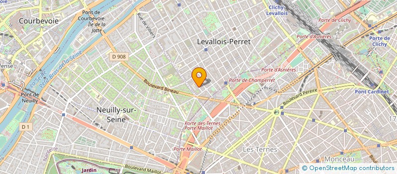 localisation de l'entreprise TECHNIGRAPHY à LEVALLOIS-PERRET