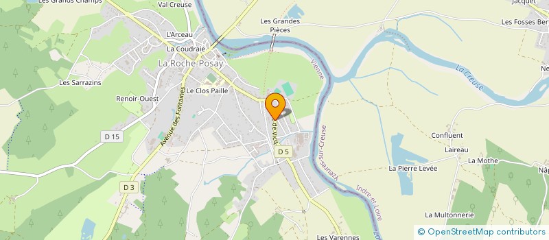 localisation de l'entreprise TECHNIJET à LA ROCHE-POSAY