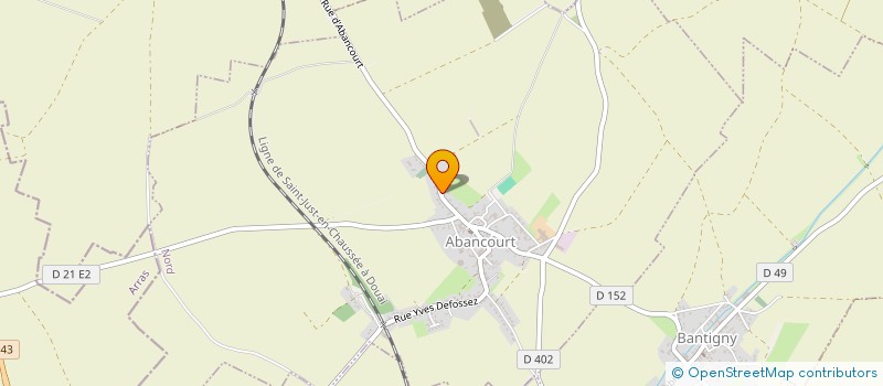 localisation de l'entreprise TECHNIK ADRESS  ABANCOURT