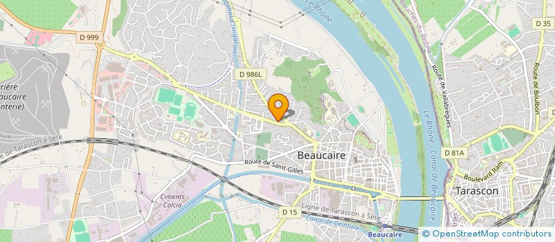 localisation de l'entreprise TECHNIK AUTO PIECES BEAUCAIROISE à BEAUCAIRE