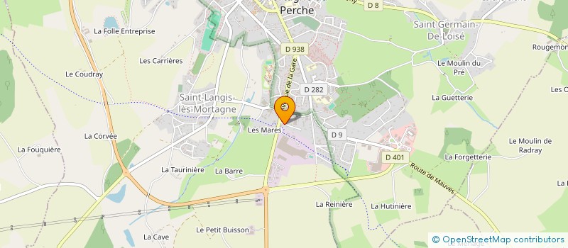 localisation de l'entreprise TECHNIK BOIS SARL à MAUVES-SUR-HUISNE