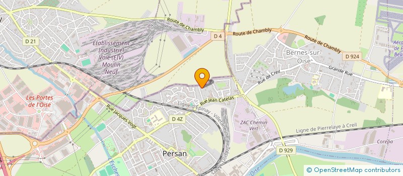 localisation de l'entreprise TECHNIK PRO  PERSAN