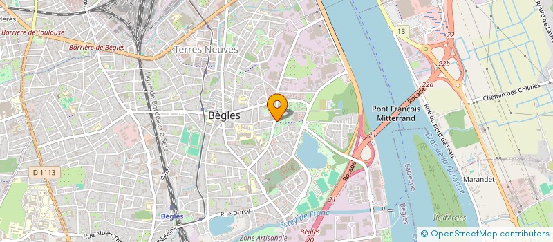 localisation de l'entreprise TECHNIKIT à BEGLES