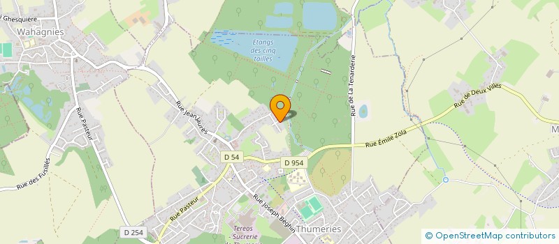 localisation de l'entreprise TECHNILAVAGE NORD  THUMERIES