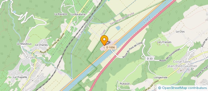 localisation de l'entreprise TECHNILEUG  COISE-SAINT-JEAN-PIED-GAUTHIER