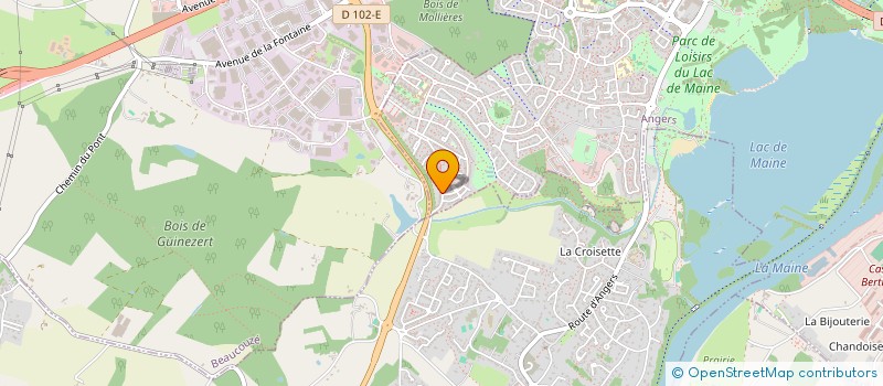 localisation de l'entreprise TECHNIMAR à ANGERS