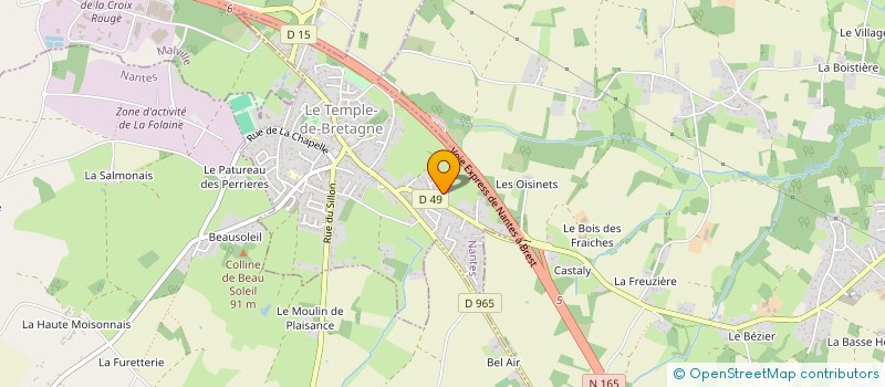 localisation de l'entreprise TECHNIMAT-AGRI  SAINT-ETIENNE-DE-MONTLUC