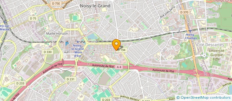 localisation de l'entreprise TECHNIMEDICA à NOISY-LE-GRAND