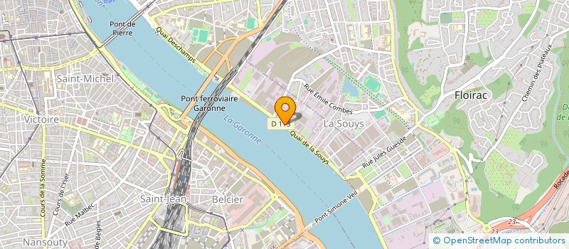 localisation de l'entreprise TECHNIMETAL à BORDEAUX