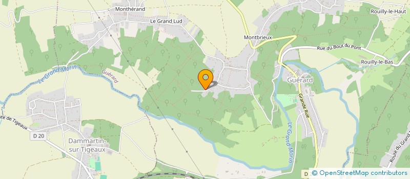 localisation de l'entreprise TECHNIMETAL  GUERARD