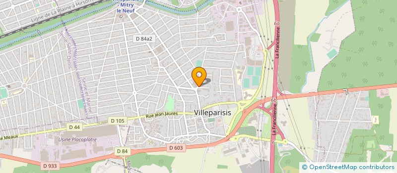 localisation de l'entreprise TECHNIMEUBLES à VILLEPARISIS