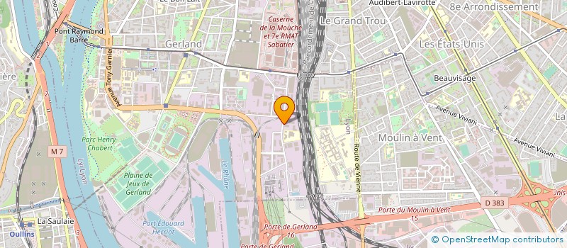 localisation de l'entreprise TECHNIMO à LYON