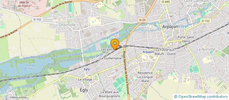 localisation de l'entreprise TECHNINOX  ANGERVILLE