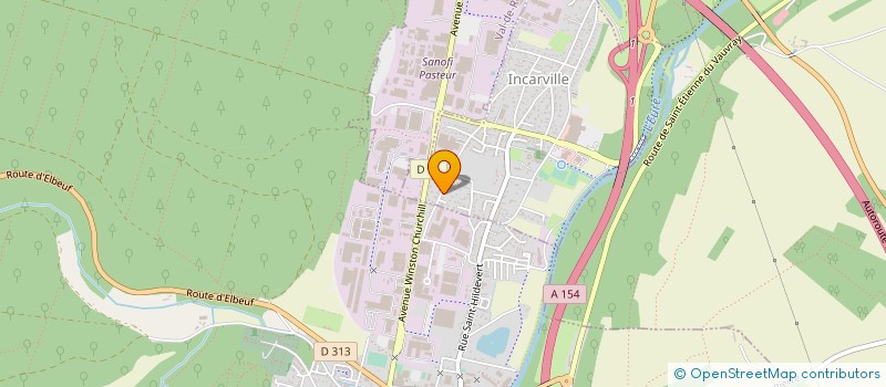 localisation de l'entreprise TECHNIPLAST  LOUVIERS