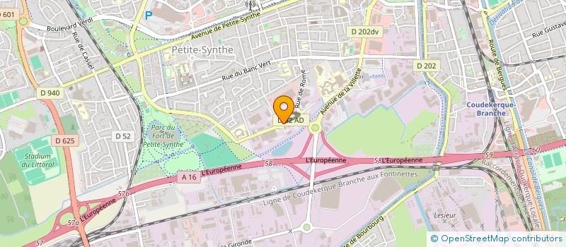 localisation de l'entreprise TECHNIPLAST SARL à DUNKERQUE