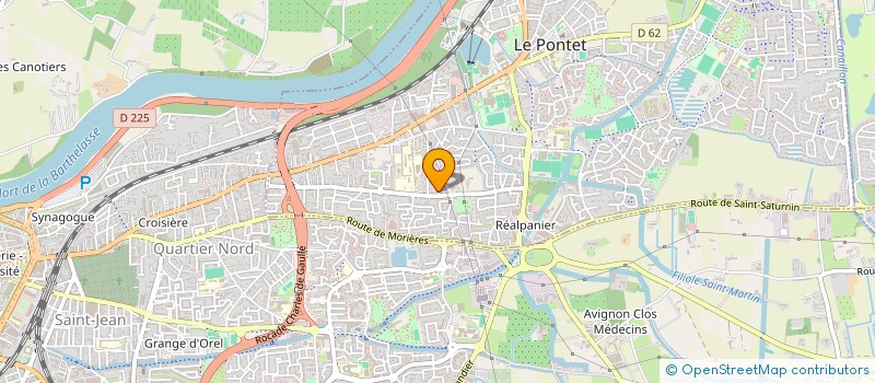 localisation de l'entreprise TECHNIPLUS INDUSTRIE  LE PONTET