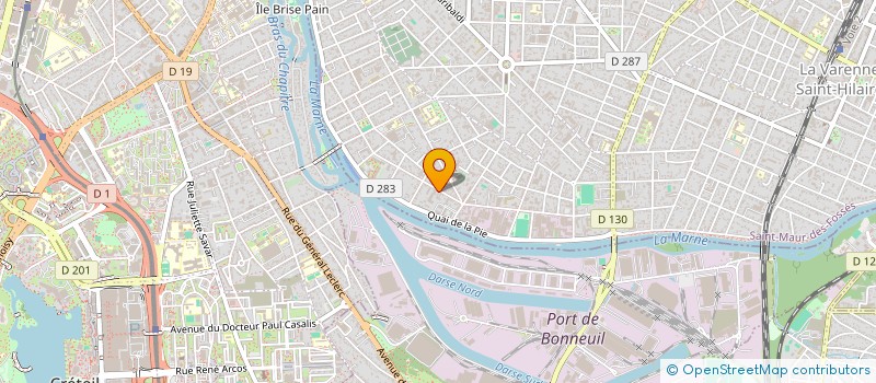 localisation de l'entreprise TECHNIPOINTCOM à SAINT-MAUR-DES-FOSSES