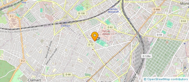 localisation de l'entreprise TECHNIPOSE MENUISERIE  CHATILLON