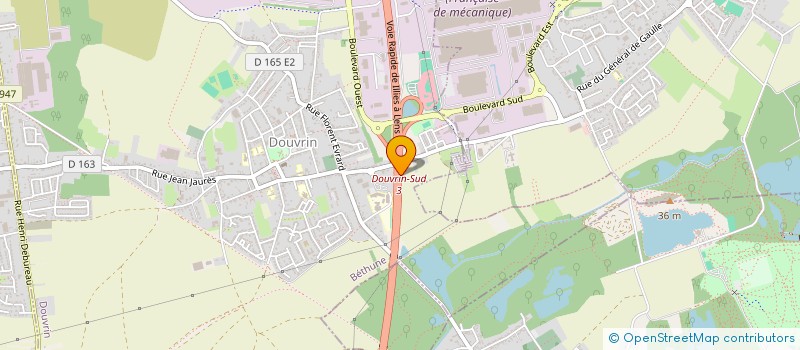 localisation de l'entreprise TECHNIPRO  NEUFCHATEL-HARDELOT