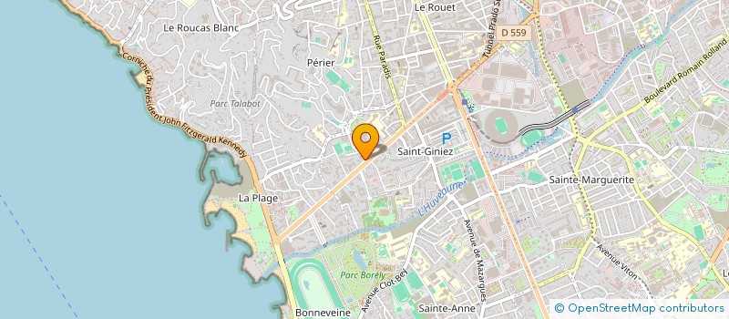 localisation de l'entreprise TECHNIPRO à MARSEILLE
