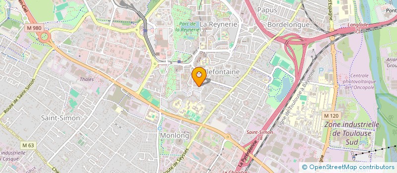 localisation de l'entreprise TECHNIPRO PLUS à TOULOUSE