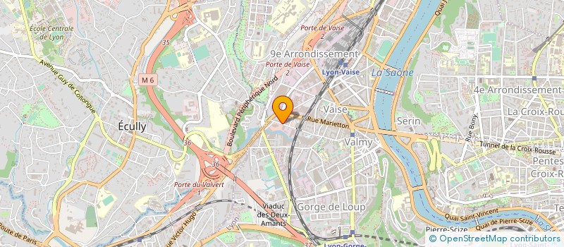 localisation de l'entreprise TECHNIPROFERM à LYON