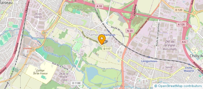 localisation de l'entreprise TECHNIPROTEC à CHAMPLAN