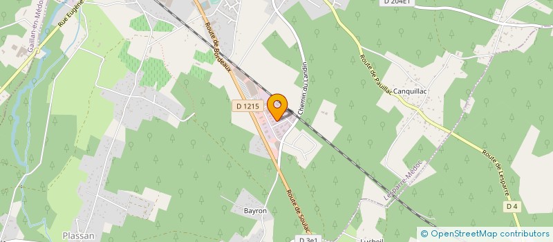 localisation de l'entreprise TECHNIPUB MEDOC SARL à LESPARRE-MEDOC