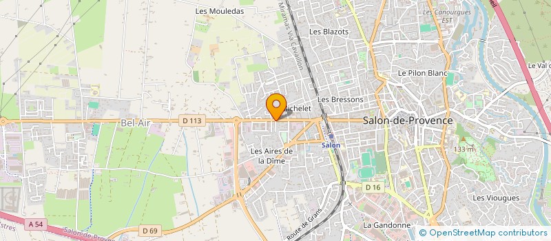 localisation de l'entreprise TECHNIQ COMMUNICATION INTEGRATION SERVIC à SALON-DE-PROVENCE