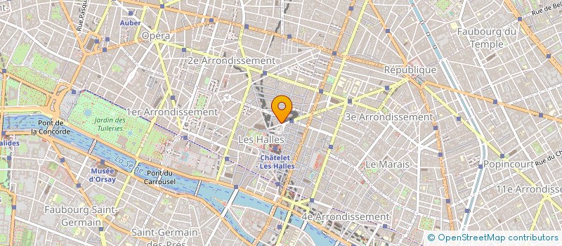 localisation de l'entreprise TECHNIQ METHODES ET SYSTEMES CONSULTING à PARIS