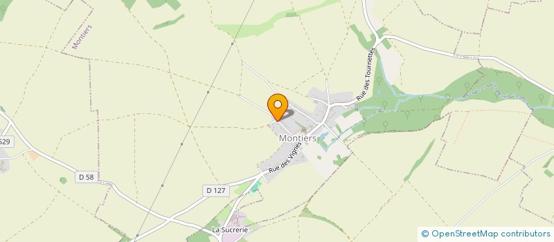 localisation de l'entreprise TECHNIQUASSISTANCE  MONTIERS